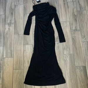 bahira knit mini dress in black lamarque Lavelle Knit Mini Dress main image 0